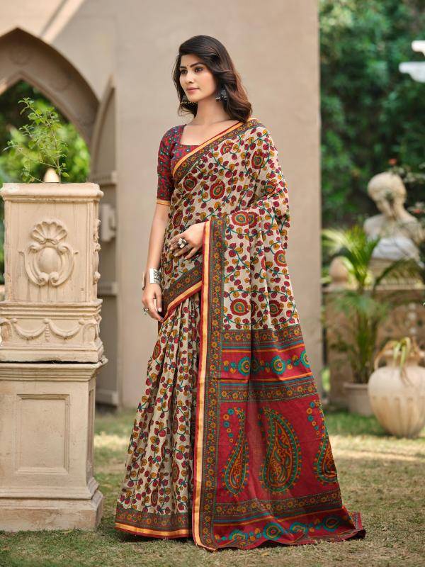 Lakhani kalamkari art  Wholesale sarees online
